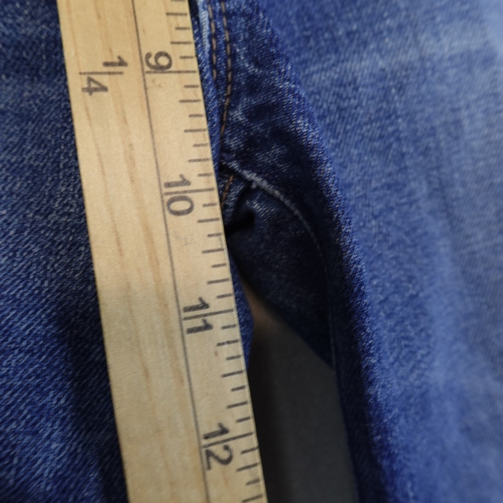MOTHER Superior Jeans The Kick It Blue Denim Womens Size 25 - Picture 6 of 11